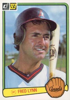 #241 Fred Lynn - California Angels - 1983 Donruss Baseball