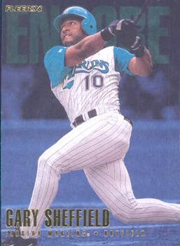 #U241 Gary Sheffield - Florida Marlins - 1996 Fleer Update Baseball