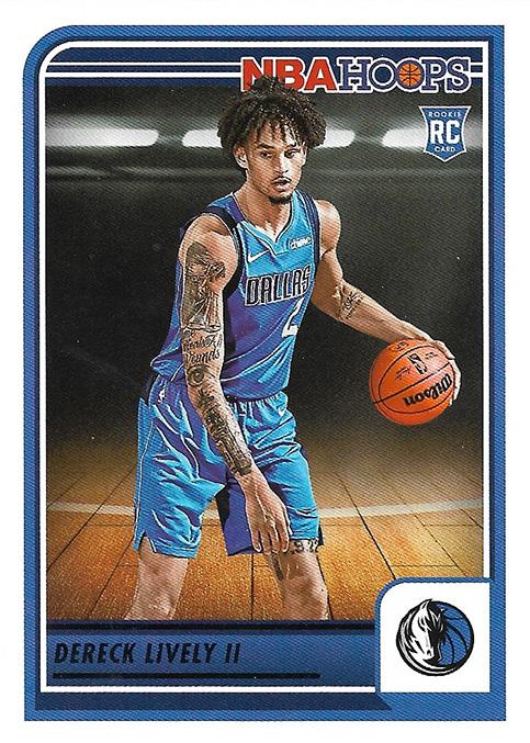 #241 Dereck Lively II - Dallas Mavericks - 2023-24 Hoops Basketball