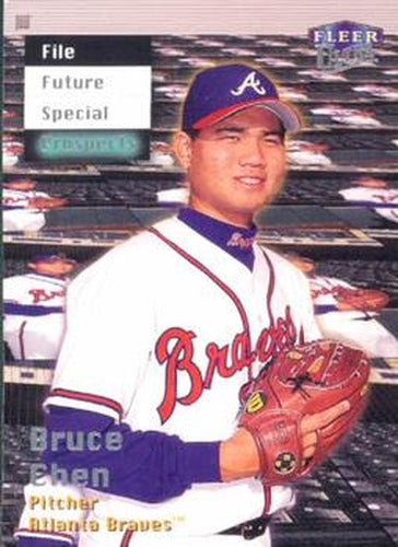 #242 Bruce Chen - Atlanta Braves - 1999 Ultra Baseball