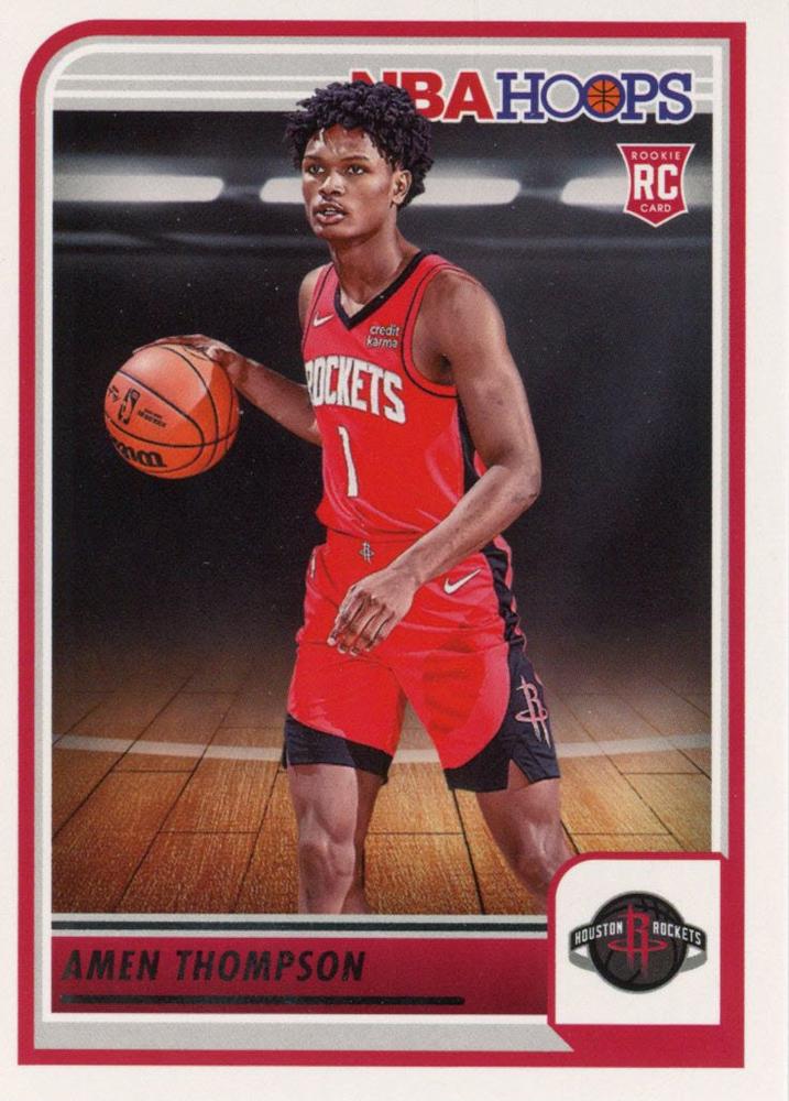 #242 Amen Thompson - Houston Rockets - 2023-24 Hoops Basketball