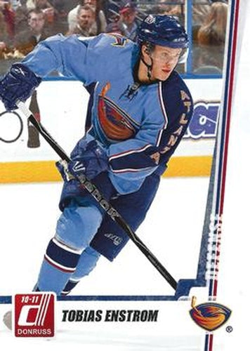 #242 Tobias Enstrom - Atlanta Thrashers - 2010-11 Donruss Hockey