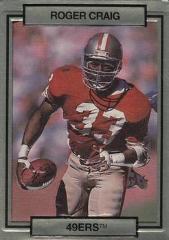 #242 Roger Craig - San Francisco 49ers - 1990 Action Packed Football
