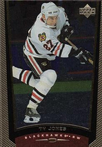 #242 Ty Jones - Chicago Blackhawks - 1998-99 Upper Deck Gold Reserve Hockey