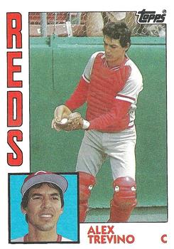 #242 Alex Trevino - Cincinnati Reds - 1984 Topps Baseball