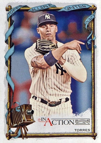 #242b Gleyber Torres - New York Yankees - 2023 Topps Allen & Ginter Baseball