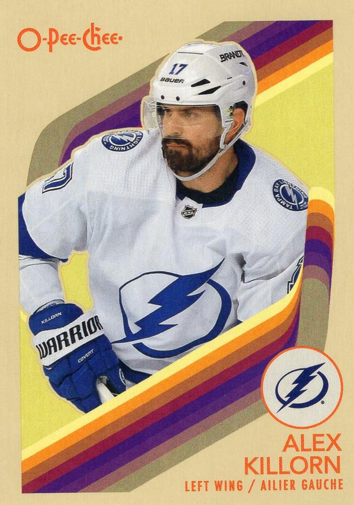 #243 Alex Killorn - Tampa Bay Lightning - 2023-24 O-Pee-Chee - Retro Hockey