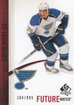 #243 Ryan Reaves - St. Louis Blues - 2010-11 SP Authentic Hockey