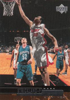 #243 Mark Strickland - Miami Heat - 1999-00 Upper Deck Basketball