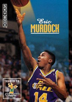 #243 Eric Murdock - Milwaukee Bucks - 1992-93 SkyBox Basketball