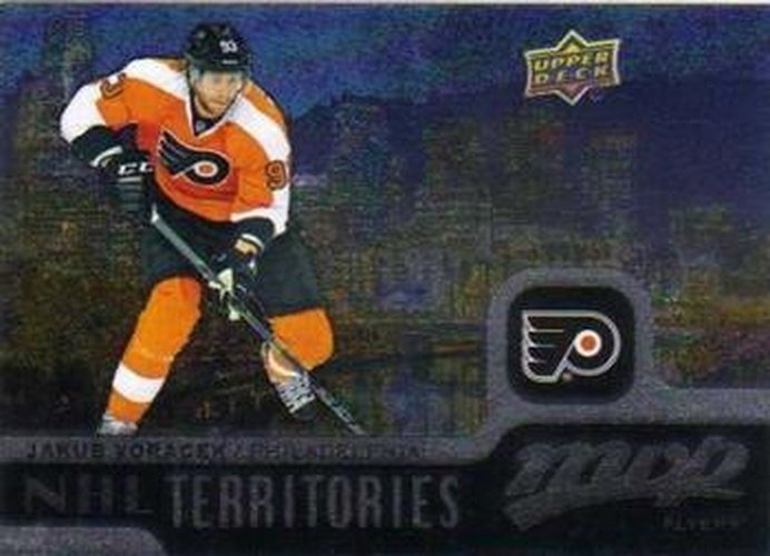 #243 Jakub Voracek - Philadelphia Flyers - 2015-16 Upper Deck MVP Hockey
