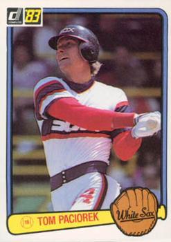 #243 Tom Paciorek - Chicago White Sox - 1983 Donruss Baseball