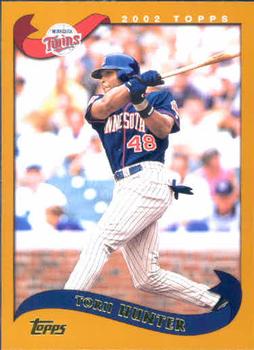 #243 Torii Hunter - Minnesota Twins - 2002 Topps Baseball