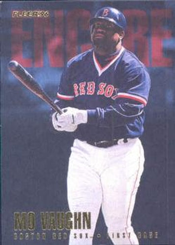 #U244 Mo Vaughn - Boston Red Sox - 1996 Fleer Update Baseball
