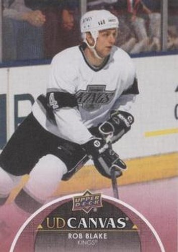 #C244 Rob Blake - Los Angeles Kings - 2021-22 Upper Deck - UD Canvas Hockey