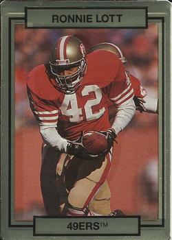 #244 Ronnie Lott - San Francisco 49ers - 1990 Action Packed Football