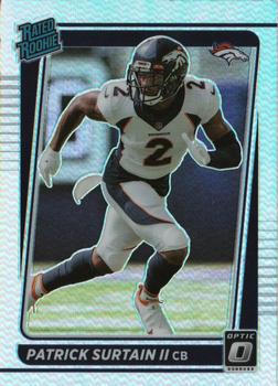 #244 Patrick Surtain II - Denver Broncos - 2021 Donruss Optic - Holo Football
