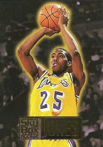 #244 Eddie Jones - Los Angeles Lakers - 1994-95 SkyBox Premium Basketball