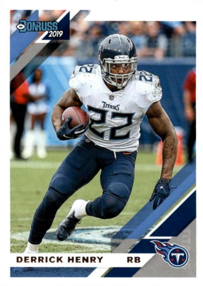#244 Derrick Henry - Tennessee Titans - 2019 Donruss Football