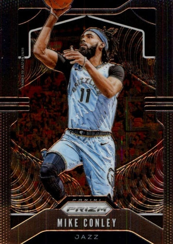 #244 Mike Conley - Utah Jazz - 2019-20 Panini Prizm Basketball