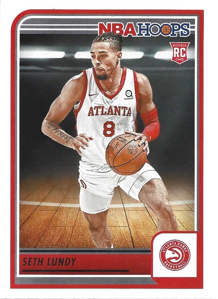 #244 Seth Lundy - Atlanta Hawks - 2023-24 Hoops Basketball