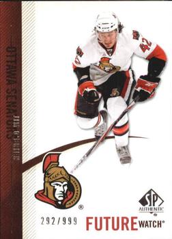 #244 Jim O'Brien - Ottawa Senators - 2010-11 SP Authentic Hockey