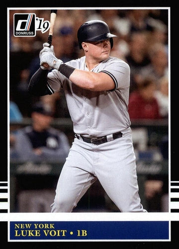 #244b Luke Voit - New York Yankees - 2019 Donruss Baseball