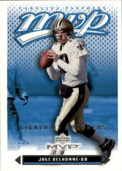 #245 Jake Delhomme - Carolina Panthers - 2003 Upper Deck MVP Football