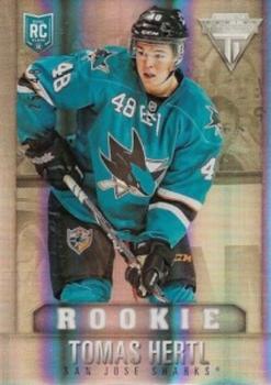 #245 Tomas Hertl - San Jose Sharks - 2013-14 Panini Titanium Hockey