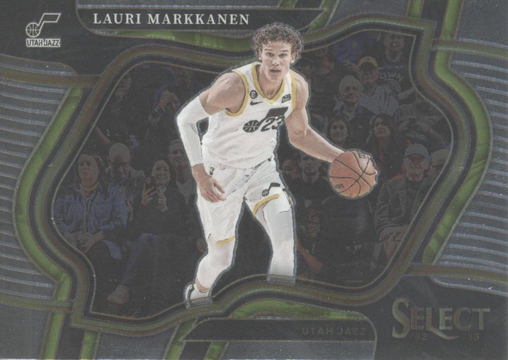 #245 Lauri Markkanen - Utah Jazz - 2022-23 Panini Select Basketball