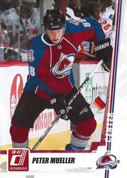 #245 Peter Mueller - Colorado Avalanche - 2010-11 Donruss Hockey