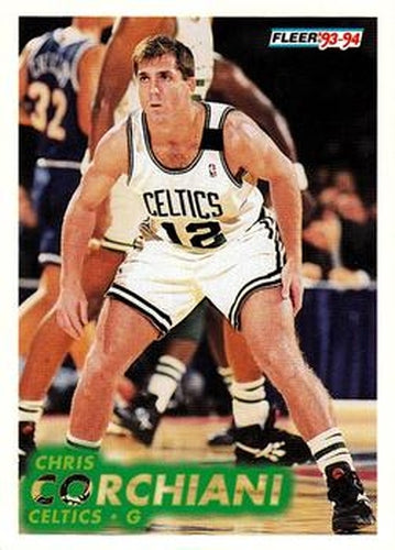 #245 Chris Corchiani - Boston Celtics - 1993-94 Fleer Basketball
