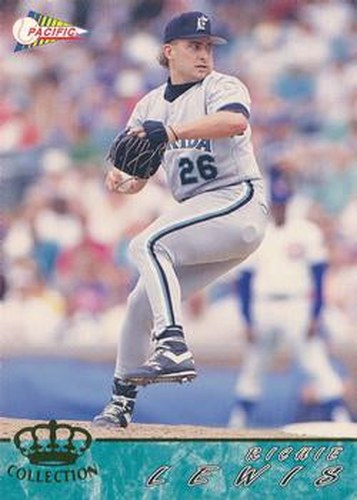 #245 Richie Lewis - Florida Marlins - 1994 Pacific Baseball