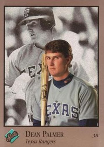 #245 Dean Palmer - Texas Rangers - 1992 Studio Baseball