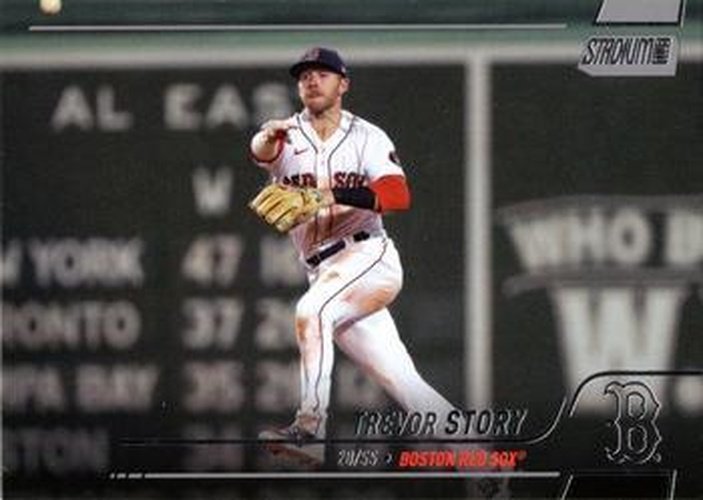 #245 Trevor Story - Boston Red Sox - 2022 Stadium Club Baseball