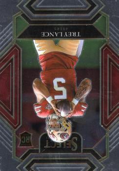 #245 Trey Lance - San Francisco 49ers - 2021 Panini Select - Black and Gold Prizm Die Cut Football