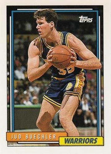 #245 Jud Buechler - Golden State Warriors - 1992-93 Topps Basketball