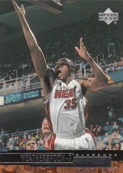 #245 Clarence Weatherspoon - Miami Heat - 1999-00 Upper Deck Basketball