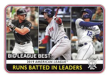 #245 Jose Abreu / Xander Bogaerts / Jorge Soler - Chicago White Sox / Boston Red Sox / Kansas City Royals - 2020 Topps Big League Baseball