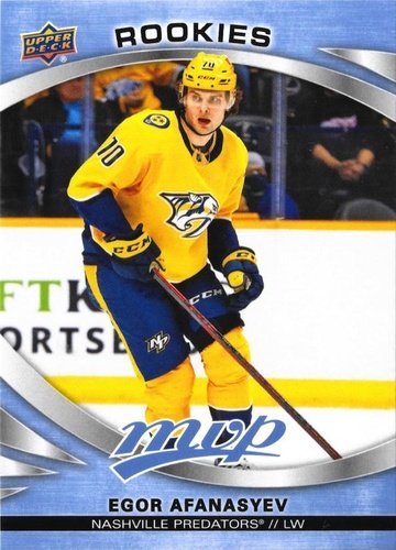 #245 Egor Afanasyev - Nashville Predators - 2023-24 Upper Deck MVP - Ice Battles Hockey