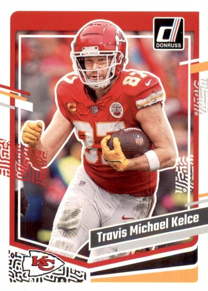 #245b Travis Kelce - Kansas City Chiefs - 2023 Donruss Football