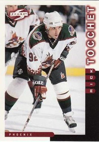 #246 Rick Tocchet - Phoenix Coyotes - 1997-98 Score Hockey