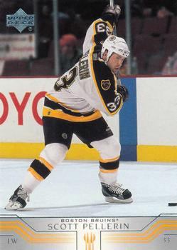 #246 Scott Pellerin - Boston Bruins - 2001-02 Upper Deck Hockey