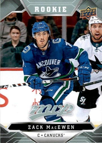 #246 Zack MacEwen - Vancouver Canucks - 2019-20 Upper Deck MVP Hockey