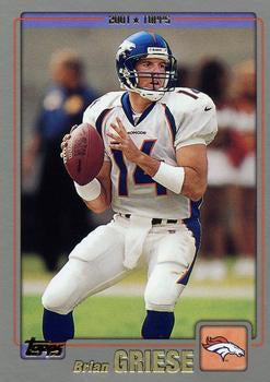 #246 Brian Griese - Denver Broncos - 2001 Topps Football