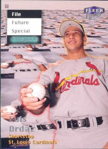 #246 Luis Ordaz - St. Louis Cardinals - 1999 Ultra Baseball