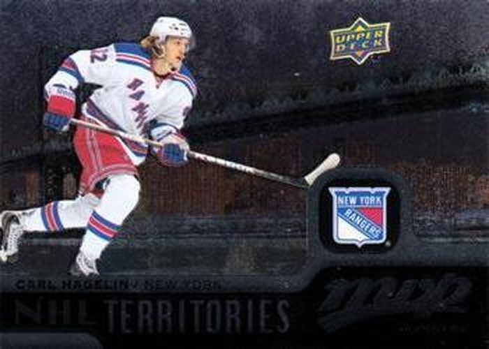#246 Carl Hagelin - New York Rangers - 2015-16 Upper Deck MVP Hockey