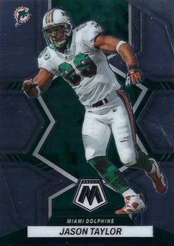 #246 Jason Taylor - Miami Dolphins - 2022 Panini Mosaic Football