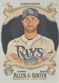 #246 Kevin Kiermaier - Tampa Bay Rays - 2021 Topps Allen & Ginter Chrome Baseball