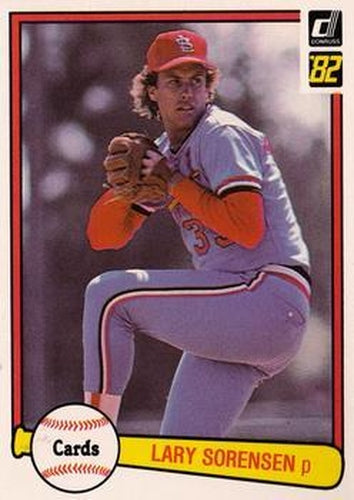 #246 Lary Sorensen - St. Louis Cardinals - 1982 Donruss Baseball